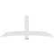 Ekena Millwork Bellingham Architectural Grade PVC Gable Bracket, 84"W x 35"H x 6"D x 6"F, 10/12 Pitch GBP084X35X0606BEL00 - alternate 5